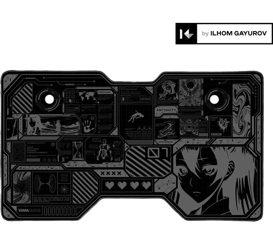 Рабочая поверхность для стола VMMGame SPACE MAT 140 INSOMNIA STM-2IA