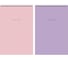 Блокнот BRAUBERG ДЭК, А4, 200х290 мм, 80 л, комплект 2 шт, гребень, подложка, Minimal Pastel 116453 1