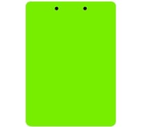 Планшет INFORMAT с зажимом А4, черно-зеленый, пластик PPM30Gr