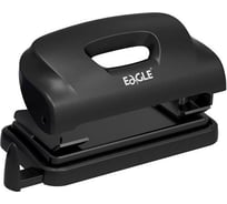 Дырокол Eagle OCEAN 25 листов, металл, черный, линейка форматов P7122/black