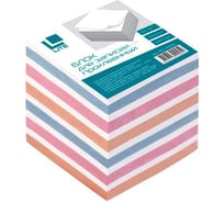 Проклеенный блок для записей LITE 9х9х9 см, Куб, 4 цвета, 65 г/м2 NPG-909090L