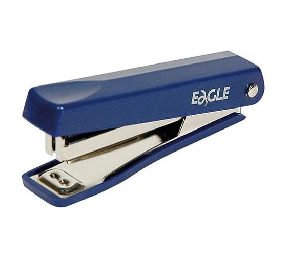 Степлер Eagle ETERNA 8 листов, № 10, комбинированный, синий 1001BBDS/с
