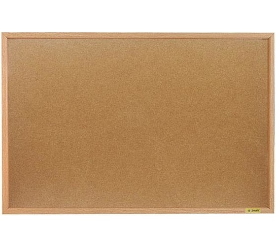 Пробковая доска INFORMAT 60х90 см, деревянная рама CW6090 1
