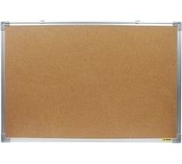 Пробковая доска INFORMAT 45х60 см алюминевая рама C4560