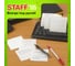 Блок для записей Staff непроклеенный, 9 x 9 x 9 см, плотность 55 г/м², белизна 70-80% 126575 5