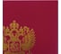 Папка 10 шт в упаковке Staff адресная бумвинил с гербом России А4 бордовая индивидуальная упаковка Basic  129576 5