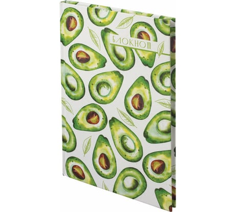 Блокнот 20 шт в упаковке Staff А5 (135х206мм) 80л твердый клетка Авокадо  111598