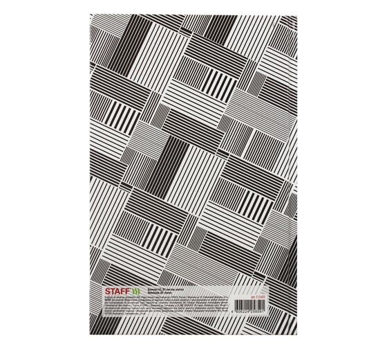 Блокнот 20 шт в упаковке Staff А5 (135х206мм) 80л твердый клетка Pattern  111601