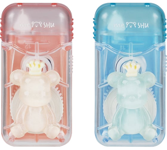 Корректирующая лента MESHU Bear queen, 6 мм х 5 м, блистер, европодвес, ассорти 359577 1