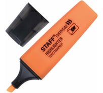 Текстовыделитель 12 шт в упаковке Staff EVERYDAY ОРАНЖЕВЫЙ скошенный наконечник 1-5мм 151640