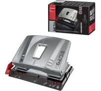 Дырокол MAPED Advanced Metal металлический, средний, светло-серый 224932
