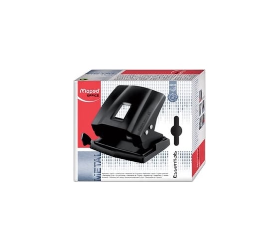 Дырокол MAPED Essentials Metal металлический, большой 224925