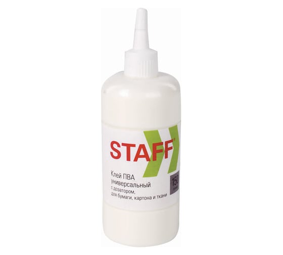 Клей ПВА STAFF евро, 150 г 221207 1