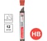 Грифели запасные 36 шт в упаковке BRAUBERG КОМПЛЕКТ 12 шт "Hi-Polymer" HB 0.5 мм 180445 2