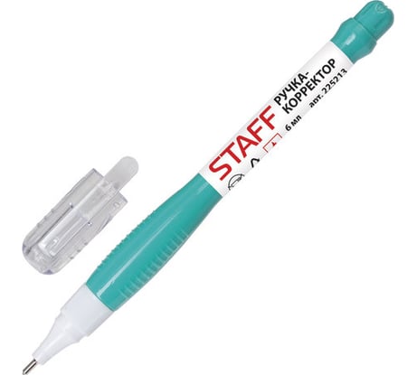 Ручка-корректор 12 шт в упаковке Staff College 6 мл метал. наконечник  225213