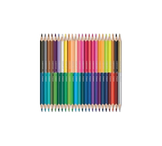 Двусторонные карандаши MAPED Color'Peps Duo 24 штуки, 48 цветов, трехгранные 181595