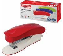 Степлер BRAUBERG METROPOLIS №24/6, 26/6, до 30 листов, ассорти 228753