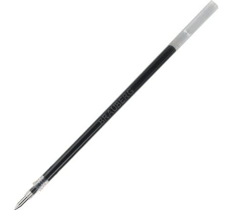 Стержень 20 шт в упаковке BRAUBERG гелевый 130мм ЧЕРНЫЙ узел 05мм линия 035мм  170167