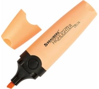 Текстовыделитель 12 шт в упаковке BRAUBERG "DELTA PASTEL" ПЕРСИКОВЫЙ линия 1-5 мм 151734