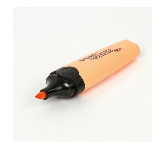 Текстовыделитель 12 шт в упаковке BRAUBERG "DELTA PASTEL" ПЕРСИКОВЫЙ линия 1-5 мм  151734