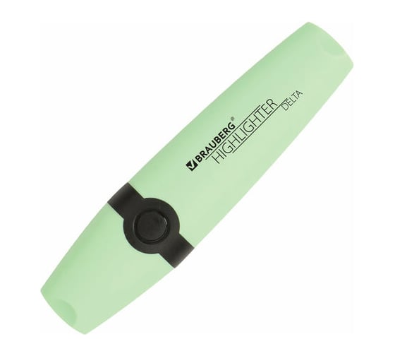 Текстовыделитель 12 шт в упаковке BRAUBERG "DELTA PASTEL" МЯТА линия 1-5 мм  151730