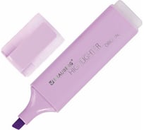 Текстовыделитель 12 шт в упаковке BRAUBERG "ORIGINAL PASTEL" ЛАВАНДОВЫЙ линия 1-5 мм 151695