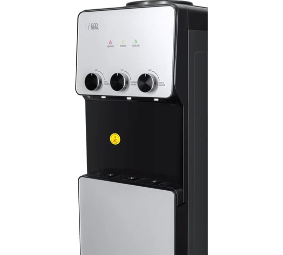 Кулер напольный ECOTRONIC K26-LCE black-silver 13170