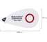 Корректирующая лента BRAUBERG SUPER, 5ммх16м, корпус белый, блистер 229061 7