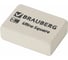 Ластик 80 шт в упаковке BRAUBERG "Ultra Square" 26х18х8мм белый натуральный каучук  228707 1