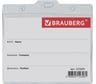 Бейдж-карман 24 шт в упаковке BRAUBERG горизонтальный БОЛЬШОЙ 90х120мм без держателя 235695