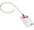 Бейдж 20 шт в упаковке BRAUBERG вертикальный (90х60мм) на металлической цепочке 45 см 235708 1