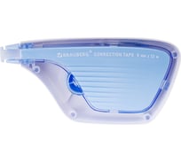 Корректирующая лента 12 шт в упаковке BRAUBERG ULTRA 5 мм х 12 м корпус бело-голубой блистер  229064