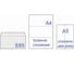 Конверты BRAUBERG Е65 110х220 мм, отрывная лента 80г/м2 комплект 100 шт, внутренняя запечатка 112193 14