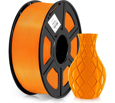 Пластик для принтера CACTUS 3D CS-3D-PETG-1KG-ORANGE PETG диаметр 1.75 мм, 1 кг, 1 цвет 2011118