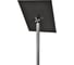 Информационная стойка Rusbarrier SIV-A4 CHROME-BLACK 2