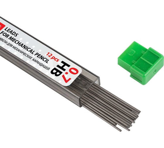 Грифели запасные BRAUBERG  КОМПЛЕКТ 36 шт Hi-Polymer HB 0.7 мм 180446