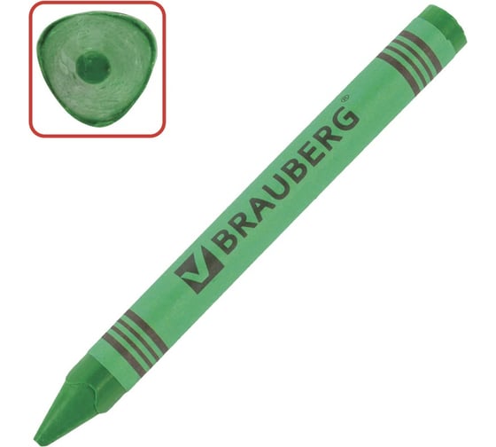 Восковые карандаши 48 шт в упаковке BRAUBERG "АКАДЕМИЯ" НАБОР 6 цв.  227282