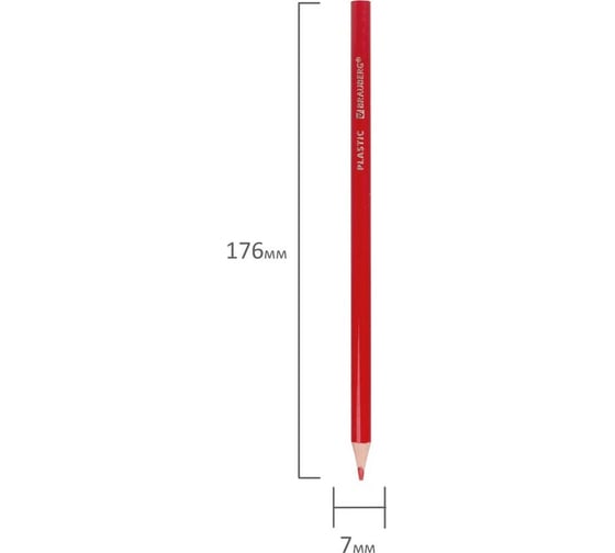 Цветные карандаши BRAUBERG PREMIUM пластиковые, 24 цвета, трехгранные, грифель мягкий 3 мм 181663