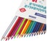 Цветные карандаши BRAUBERG PREMIUM AQUARELLE акварельные 18 цветов, грифель мягкий 4 мм 181672 7