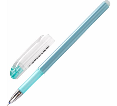 Ручка стираемая гелевая Staff College Egp-664, синяя, игольчатый узел 0,5 мм, линия письма 0,38 мм, 143664