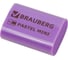 Ластик BRAUBERG Pastel Mini, 27x18x10 мм, ассорти пастельных цветов, экологичный ПВХ, 229581 1