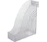 Вертикальный лоток для бумаг BRAUBERG Office 255х95х290 мм прозрачный 237231 1