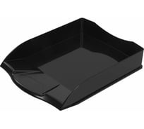 Горизонтальный лоток для бумаг BRAUBERG Delta A4 340х270х60 мм черный 237268