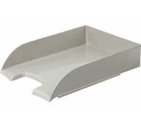 Горизонтальный лоток для бумаг BRAUBERG Office style 320х245х65 мм серый 237287