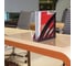 Вертикальный лоток для бумаг BRAUBERG Office style 245х90х285 мм тонированнный красный 237283 4