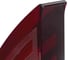 Вертикальный лоток для бумаг BRAUBERG Office style 245х90х285 мм тонированнный красный 237283 6