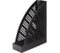 Вертикальный лоток для бумаг BRAUBERG Standard+ 250х90х300 мм черный 237224 1