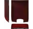 Горизонтальный лоток для бумаг BRAUBERG Office style 320х245х65 мм тонированный красный 237291 2