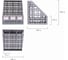 Вертикальный лоток для бумаг BRAUBERG MAXI Plus 240 мм 3 отделения сетчатый сборный серый 237014 11