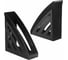 Вертикальный лоток для бумаг BRAUBERG Office style 245х90х285 мм черный 237278 2